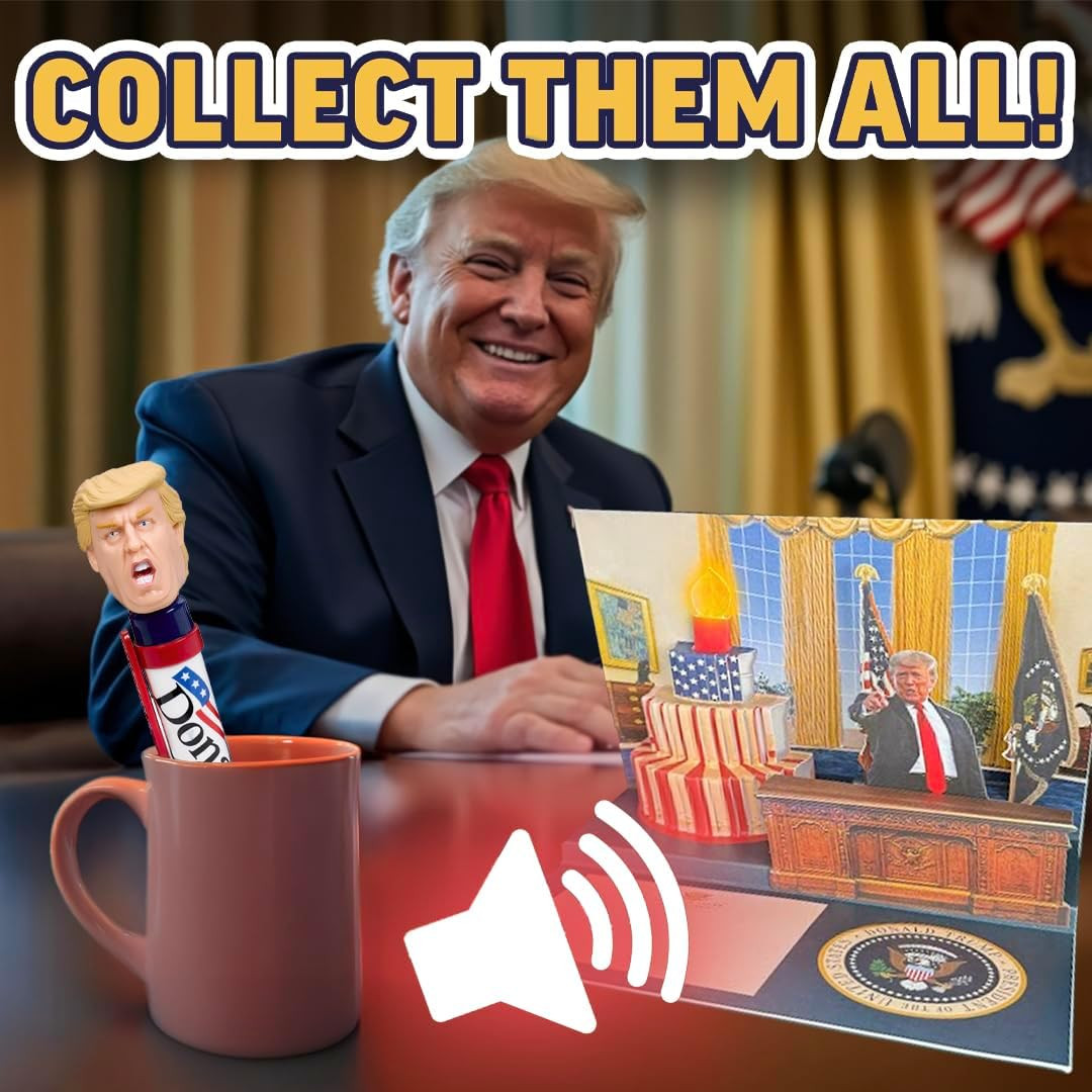 Talking Donald Trump Pen – Trump Fathers Day, Republican Collectible – Multiple