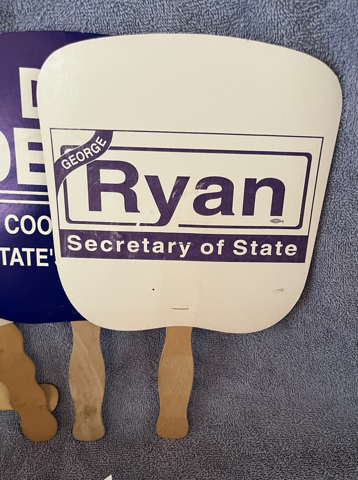 Political Fans And Buttons ￼