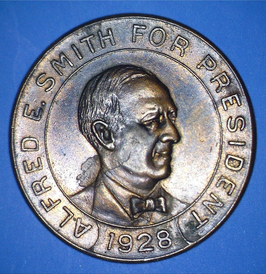 1928 ALFRED E. SMITH FOR PRESIDENT – “ALL FOR AL, AL FOR ALL” – *78555390 🌈