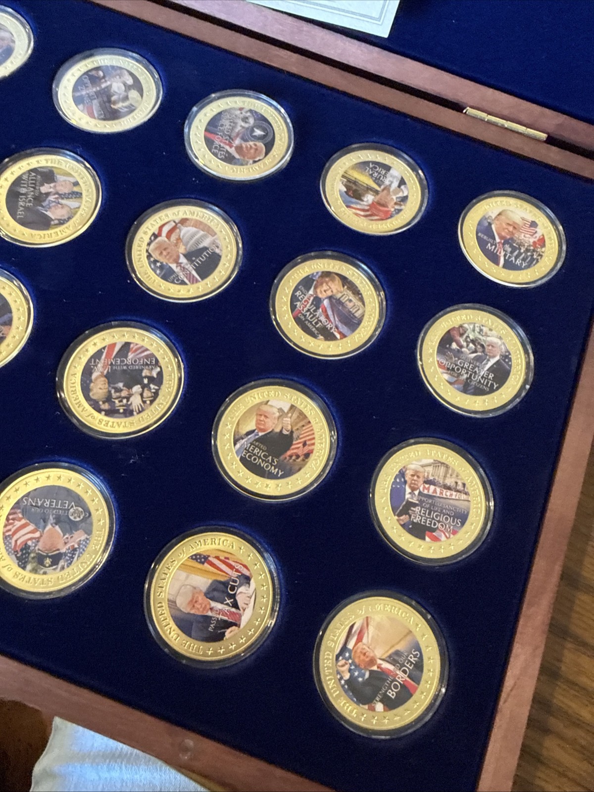 American Mint 2021 The MAGA Donald Trump 24-Piece Coin Collection Set