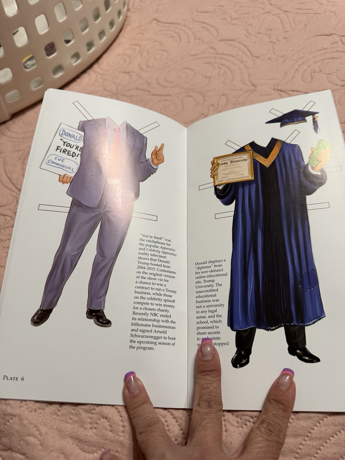 Donald Trump Campaign Paper Doll Book Politics Collectible United States