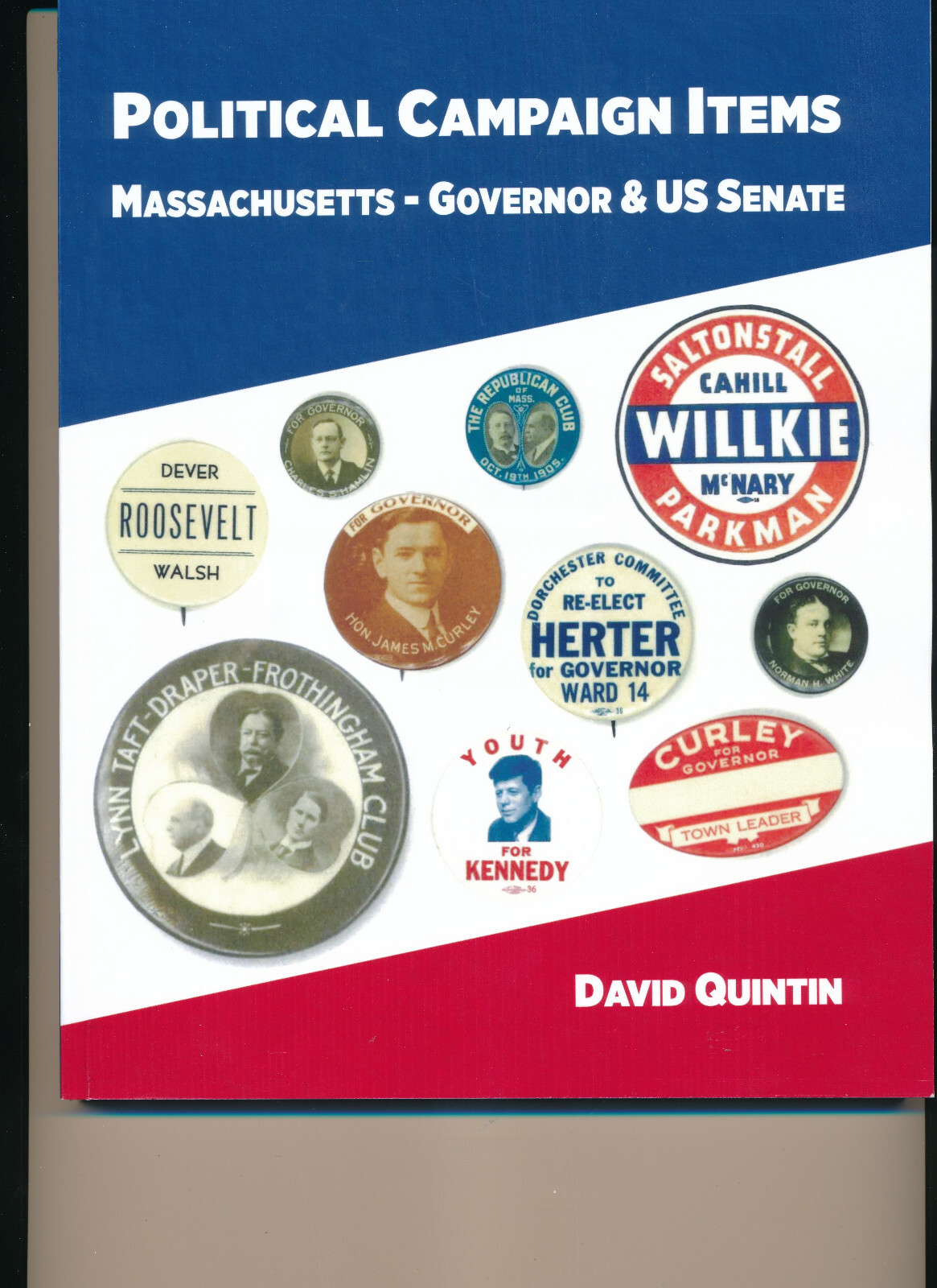 New publication Massachusetts Gov & US Senate political items 170 pgs full color