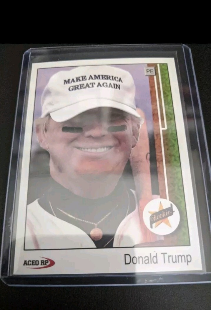 1989 Donald Trump (Ken Griffey Jr. Rookie Card) MAGA Trump 2024