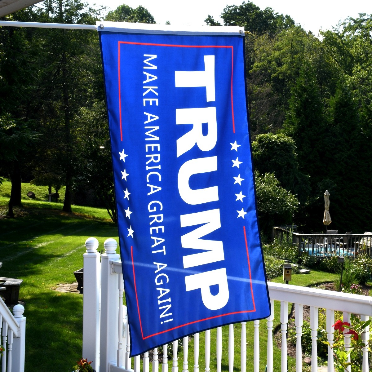 Donald J Trump For President 3×5 Flag 3’x5′ Yard Banner Make America Great Again