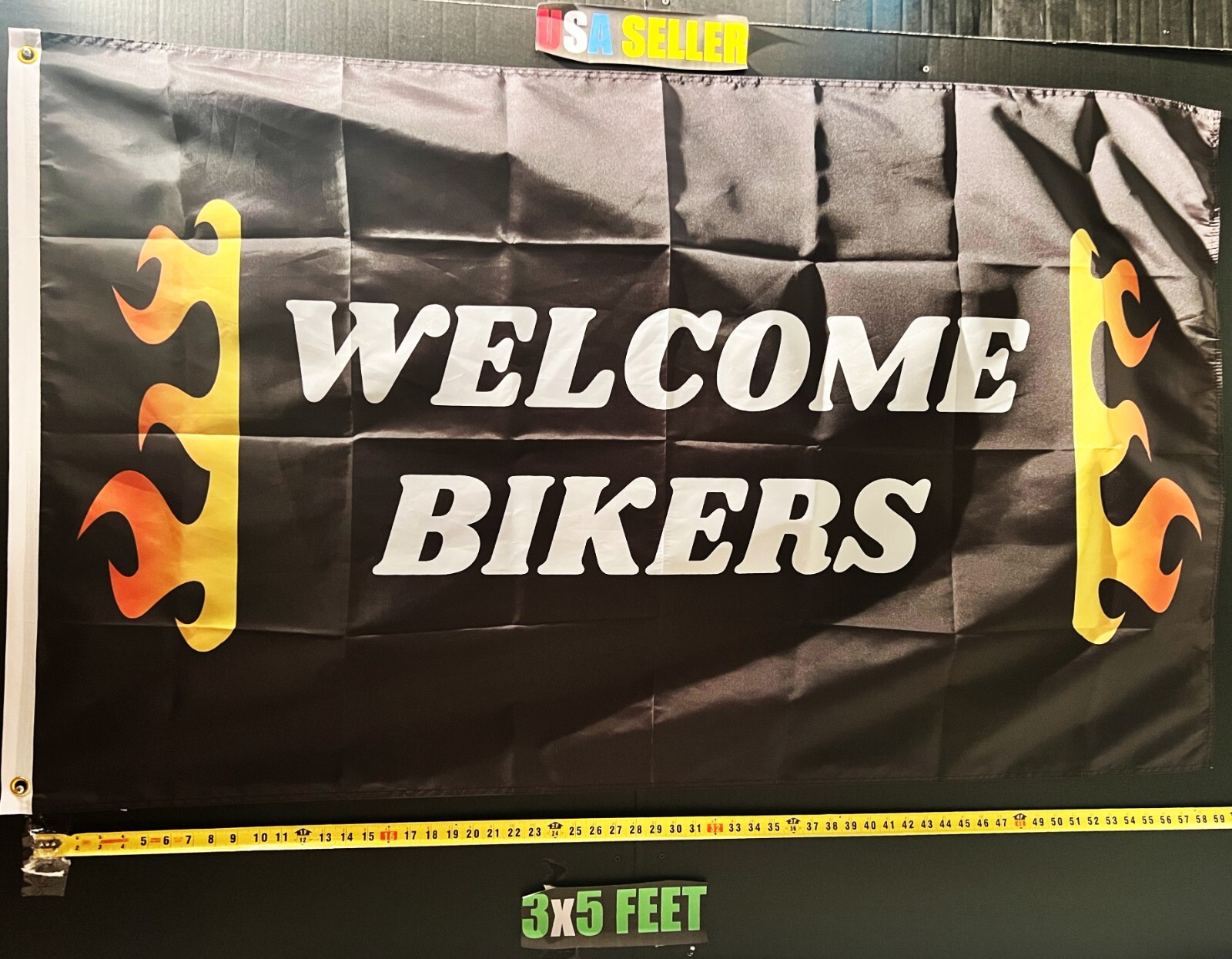Send Nudes Flag FREE SHIPPING Bikers Welcome F USA Busch Claw Beer Pong Sign 3×5
