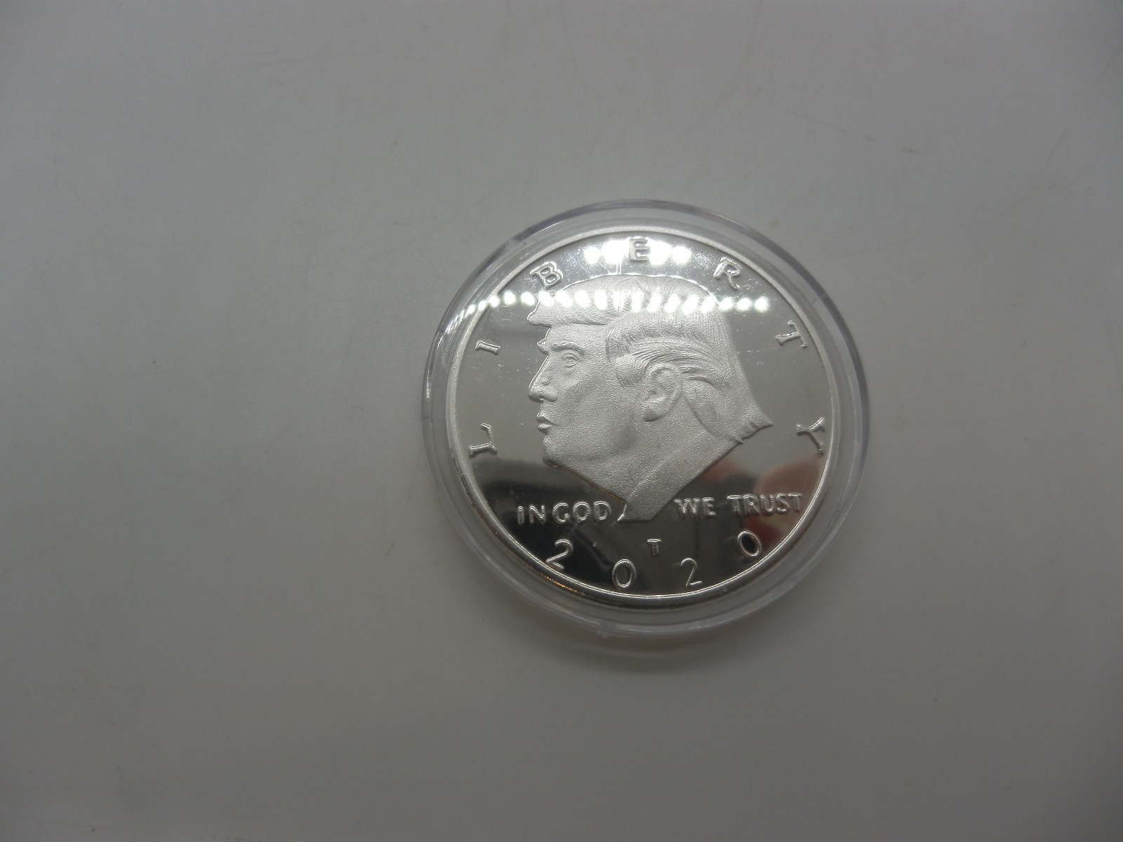 2020 President Donald Trump Liberty Silver Plated EAGLE 3 Commemorative Coins