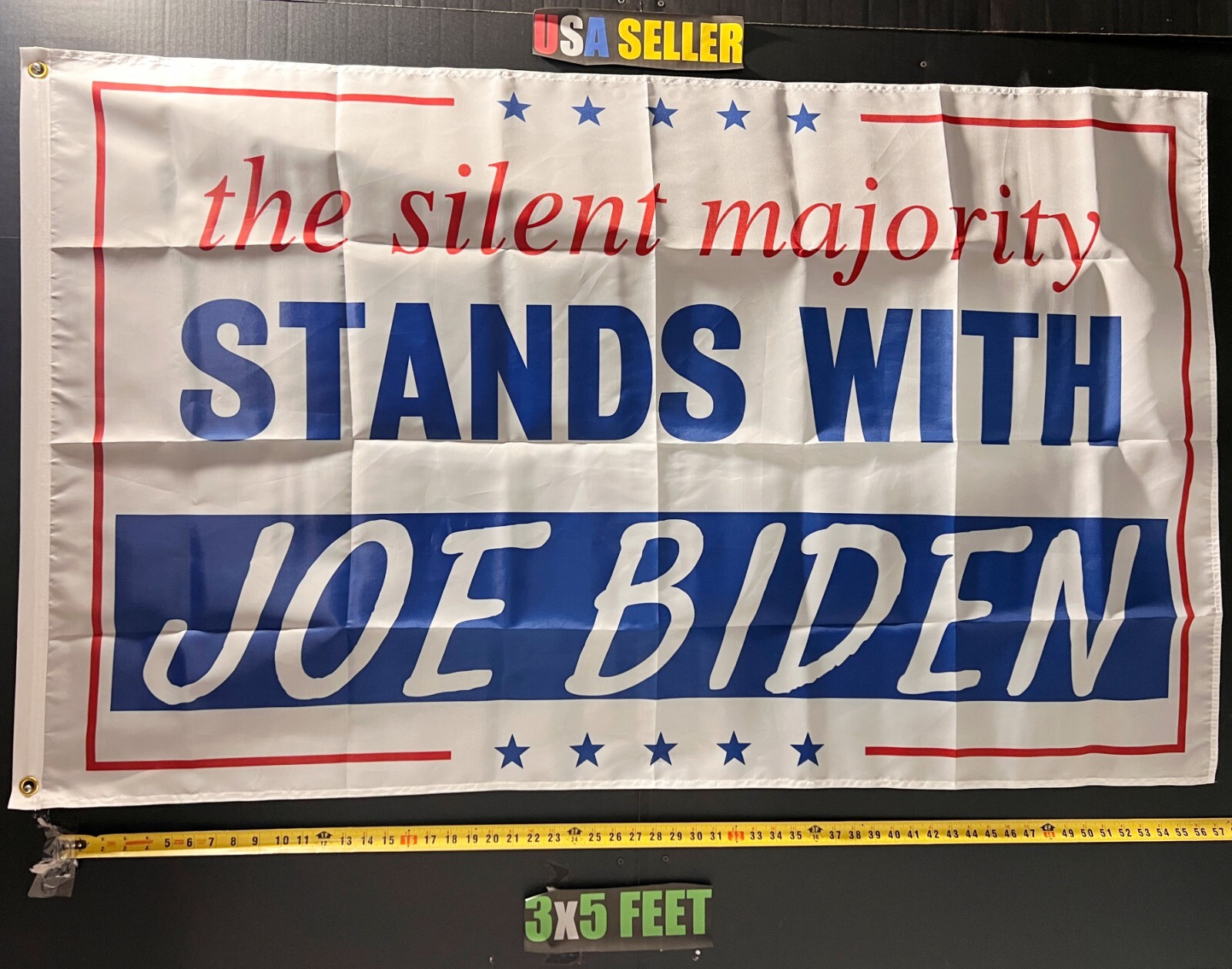 Joe Biden Flag FREE SHIPPING B 2024 Democrat Harris Equality LGBTQ USA Sign 3×5′