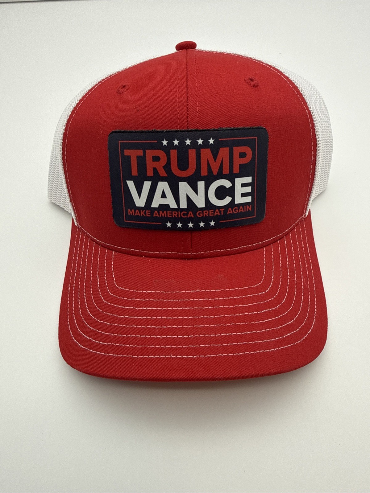 Official Make Trump Vance 2024 White Cali Fame Snapback Hat Cap