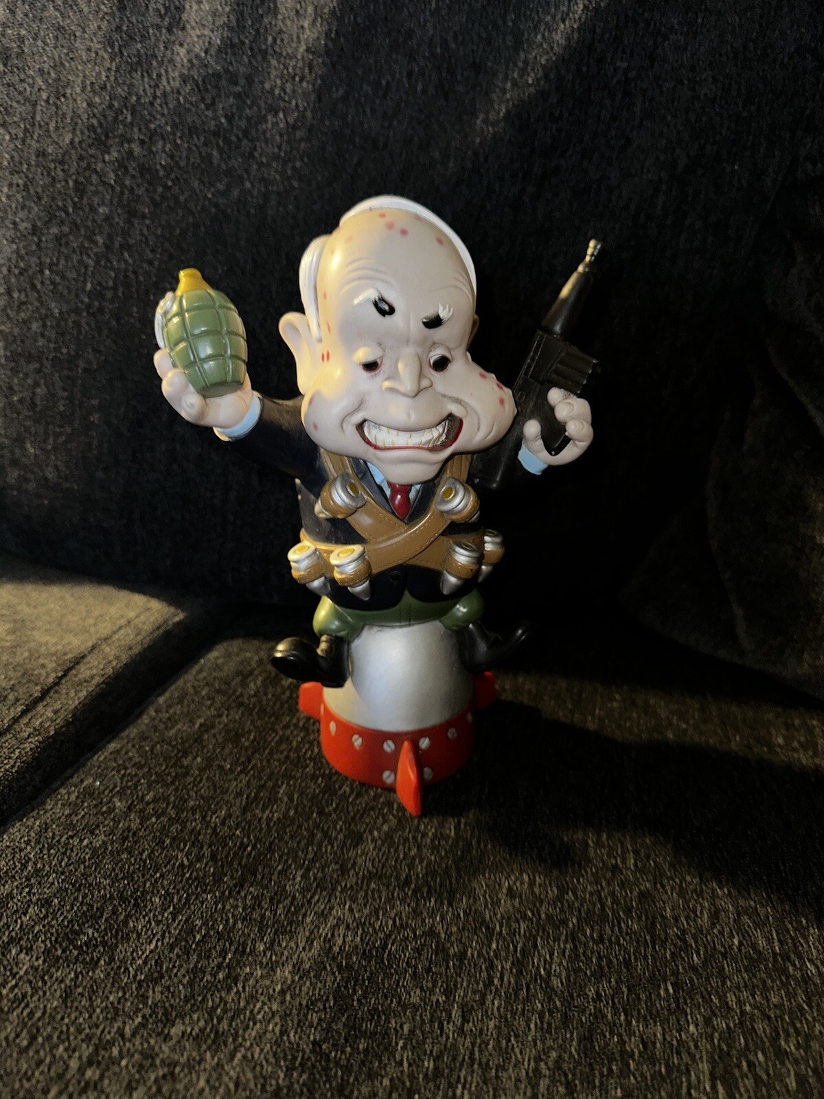 NIB 2008 John McCain 8.5″ Inch Political Vinyl Toy Figure by Reel FX Spumco