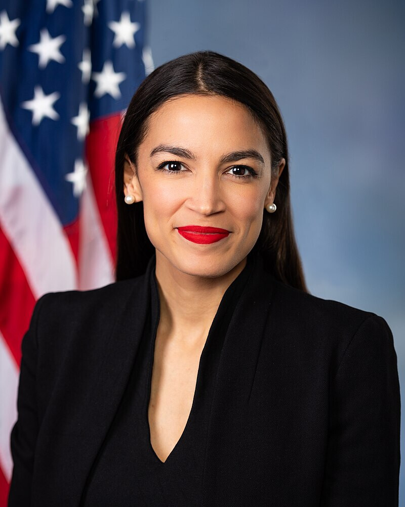 ALEXANDRIA OCASIO-CORTEZ (AOC) OFFICIAL PHOTO FRIDGE MAGNET 4.75″ X 3.5″