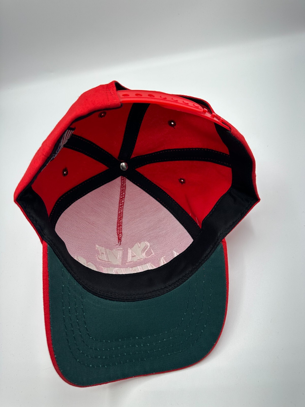 Sold Out Cali-Fame MAGA Save America Trump Red Made In America Hat One Size