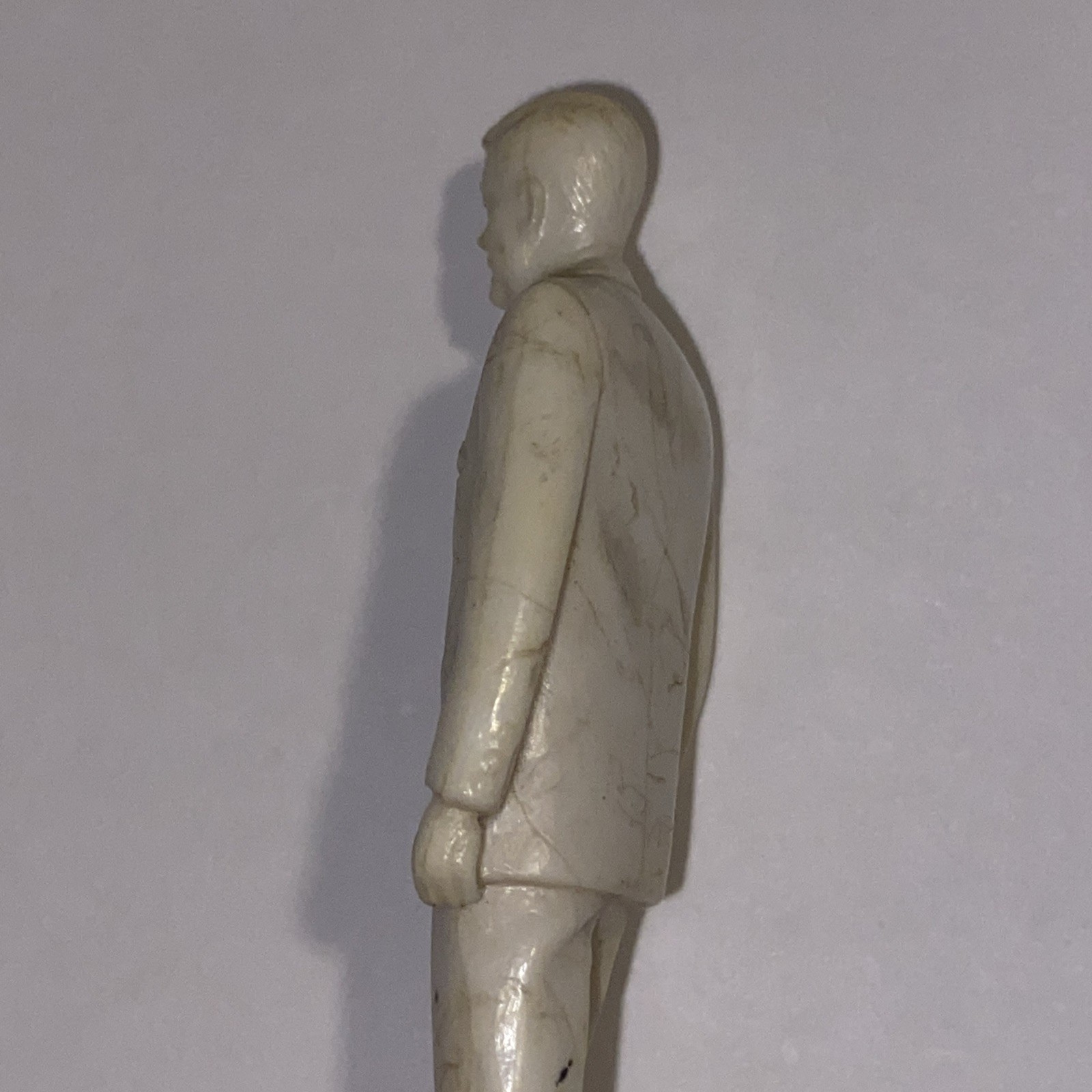Marx Square Base Kennedy Figure 60mm Hard Plastic Candidate for President NP4