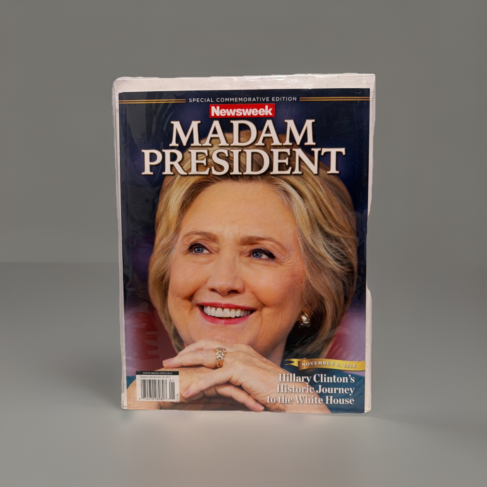 RARE Recalled Newsweek Magazine Madam President Hillary Clinton 2016 Near Mint