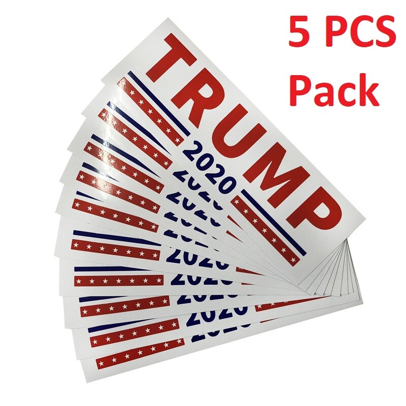 5 Ps 2020 President Trump Campaign Keep America Great MAGA Decal Bumper Stickers