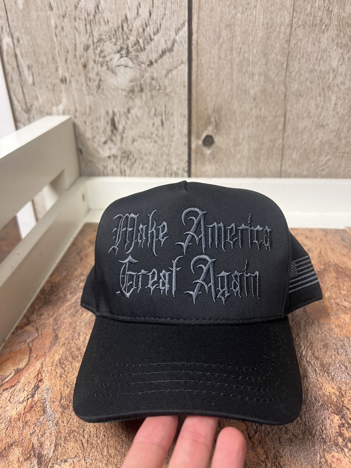 Donald Trump Cali-Fame Official Elon Dark Gothic MAGA Hat Limited Edition Cap