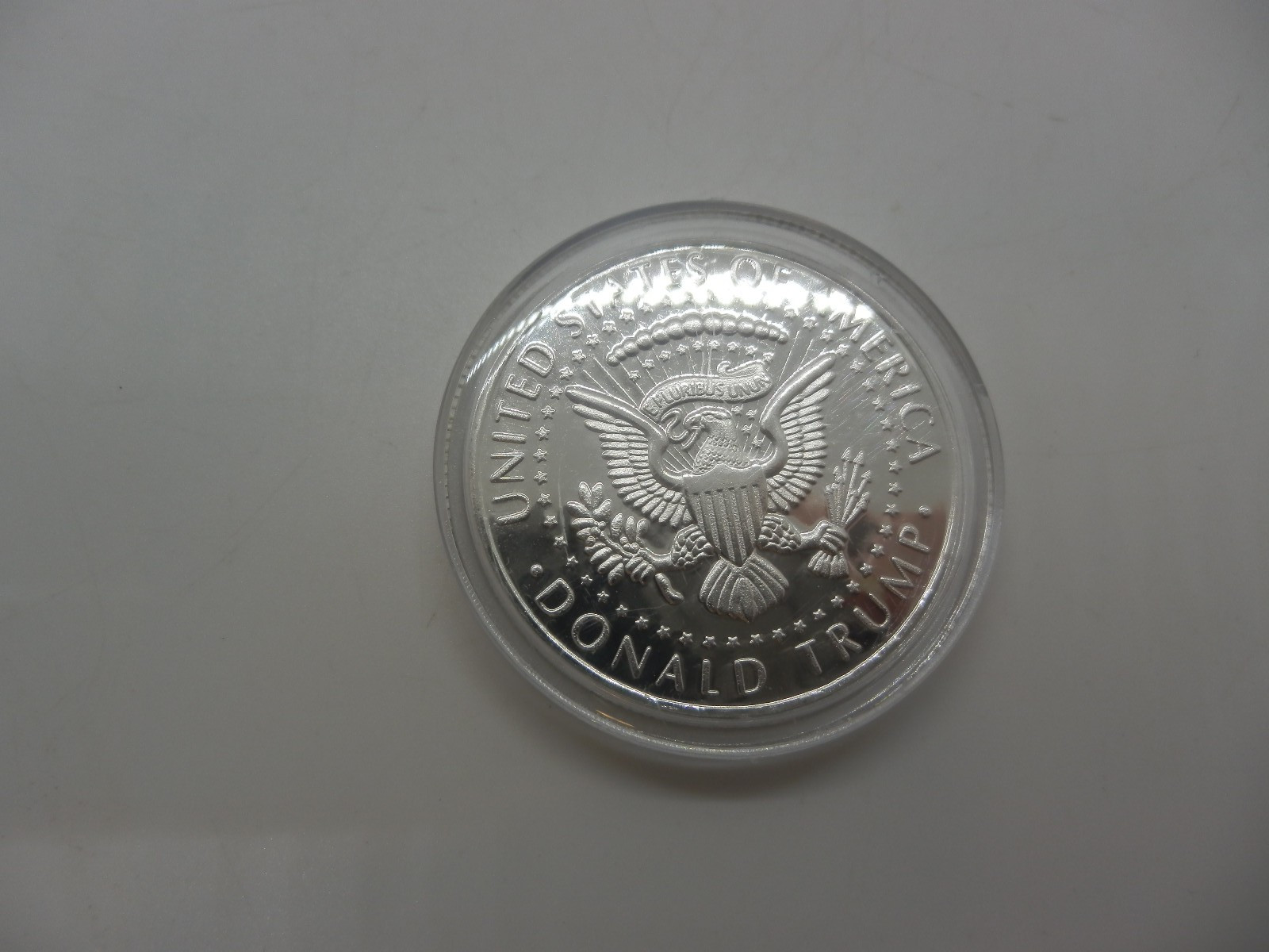 2020 President Donald Trump Liberty Silver Plated EAGLE 3 Commemorative Coins