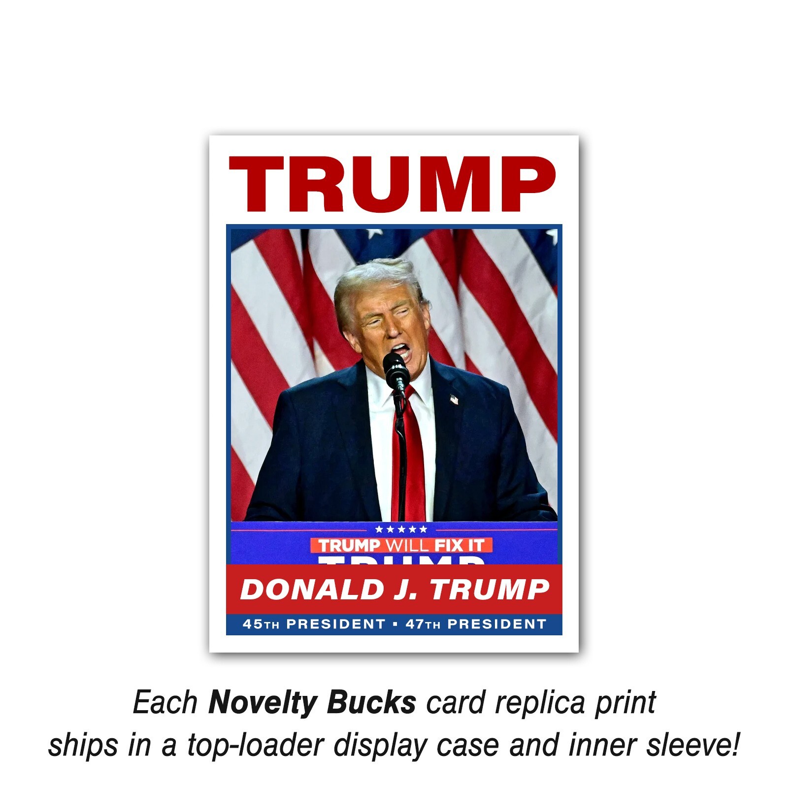Donald Trump 2024 Election Highlights Presidential Trading Card LOT of 5 Cards