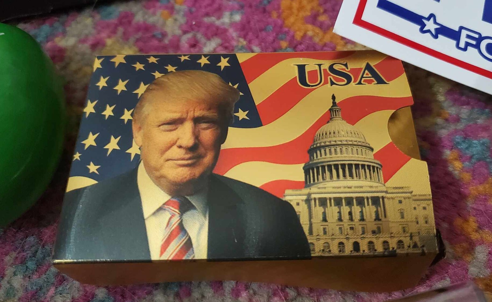 RARE 14PC TRUMP 2016-NOW LOT, SIGNED EASTER EGG WHITEHOUSE PENS CARDS PIN +MORE