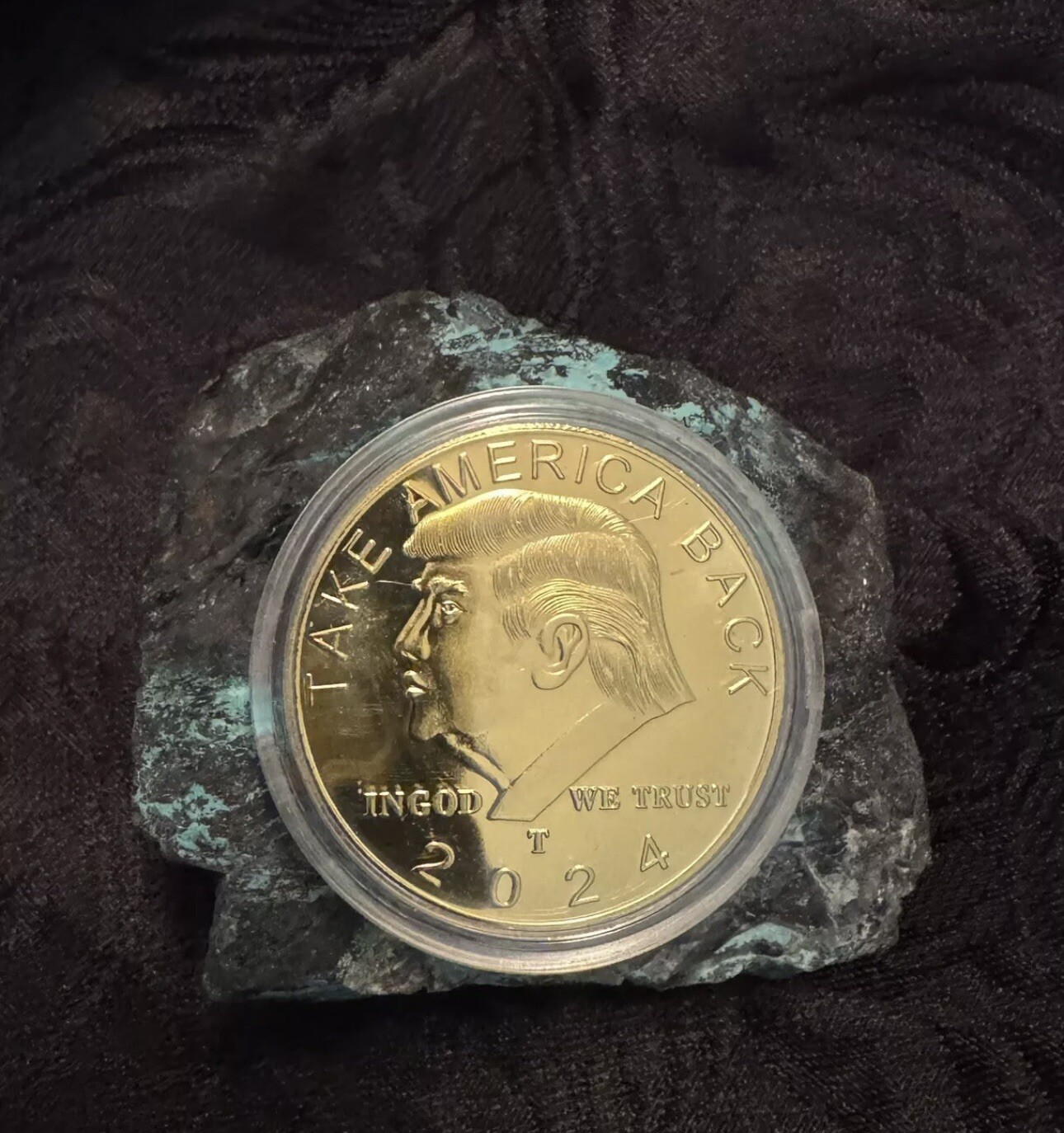 2024 Coins 45-47Th President Donald Trump Commemorative Coin Save America Again