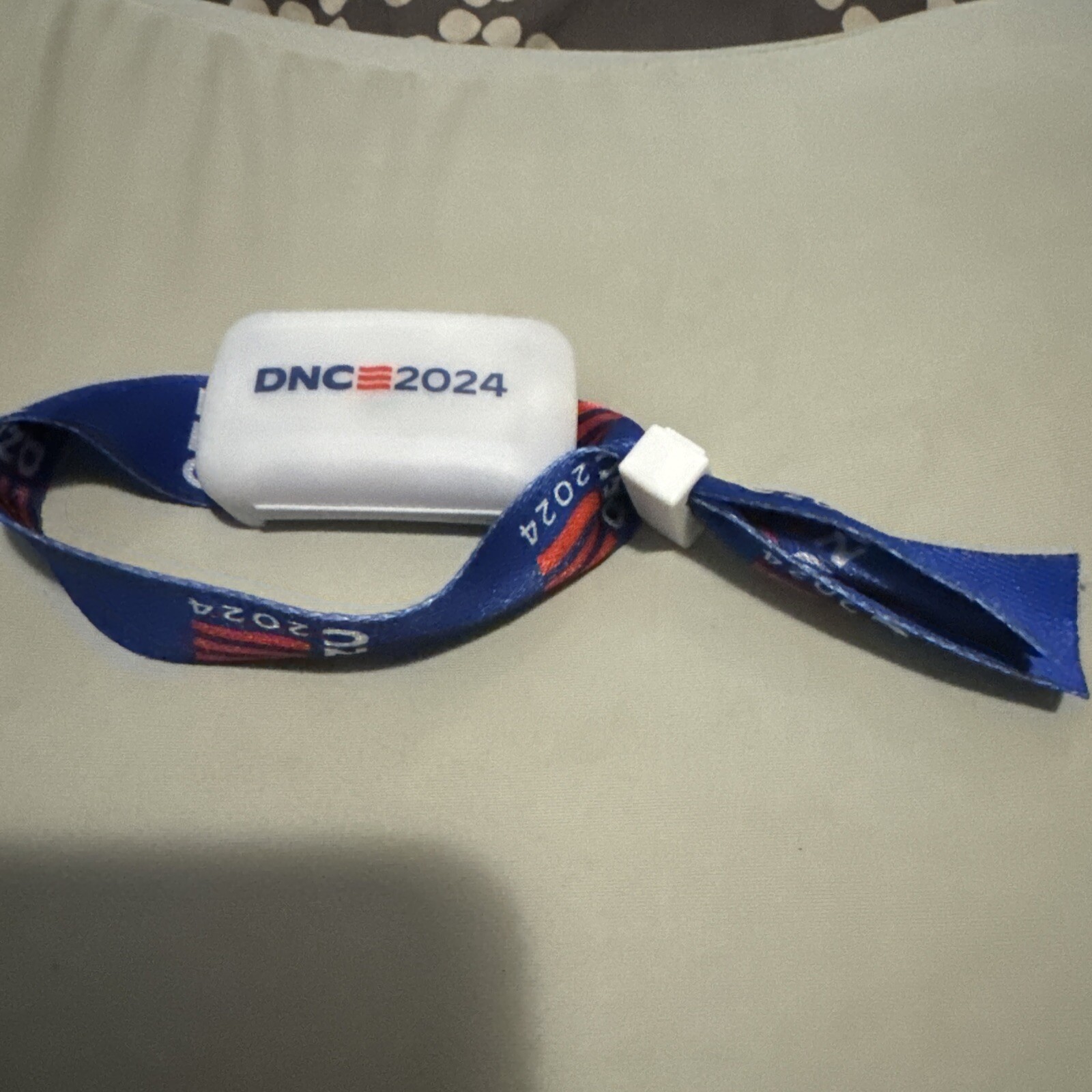 2024 Democratic National Convention DNC Light Wrist Band Bracelet Kamala Harris