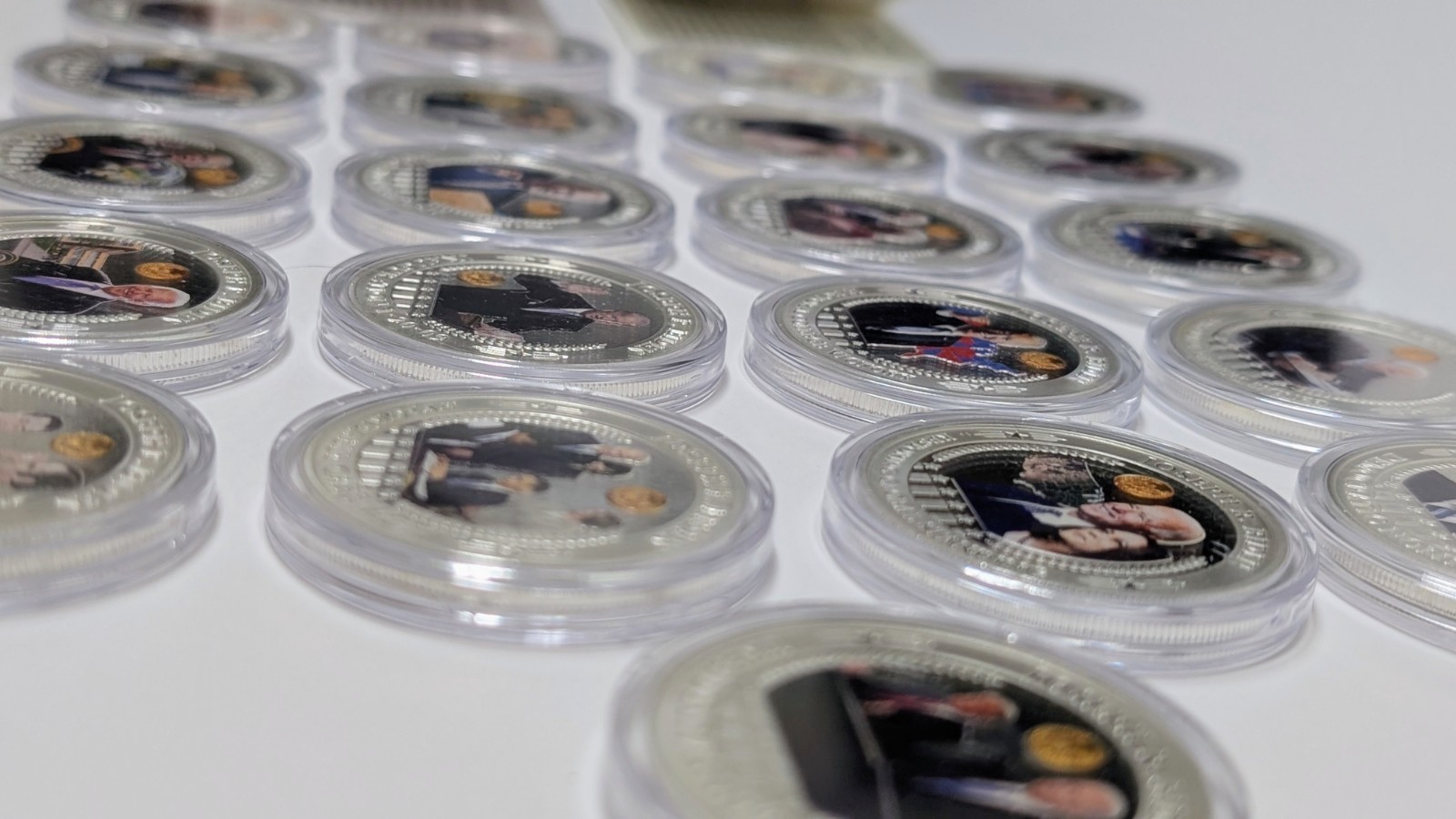 2020 Joe Biden Bradford Exchange Legacy Set Coin Token Silver Gold Plate Lot 21