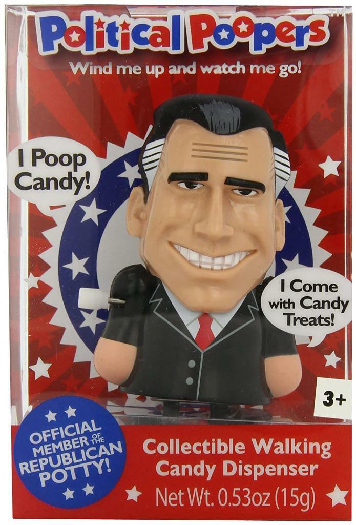 Mitt Romney Political Pooper Candy Dispenser Walking Official Republican Potty