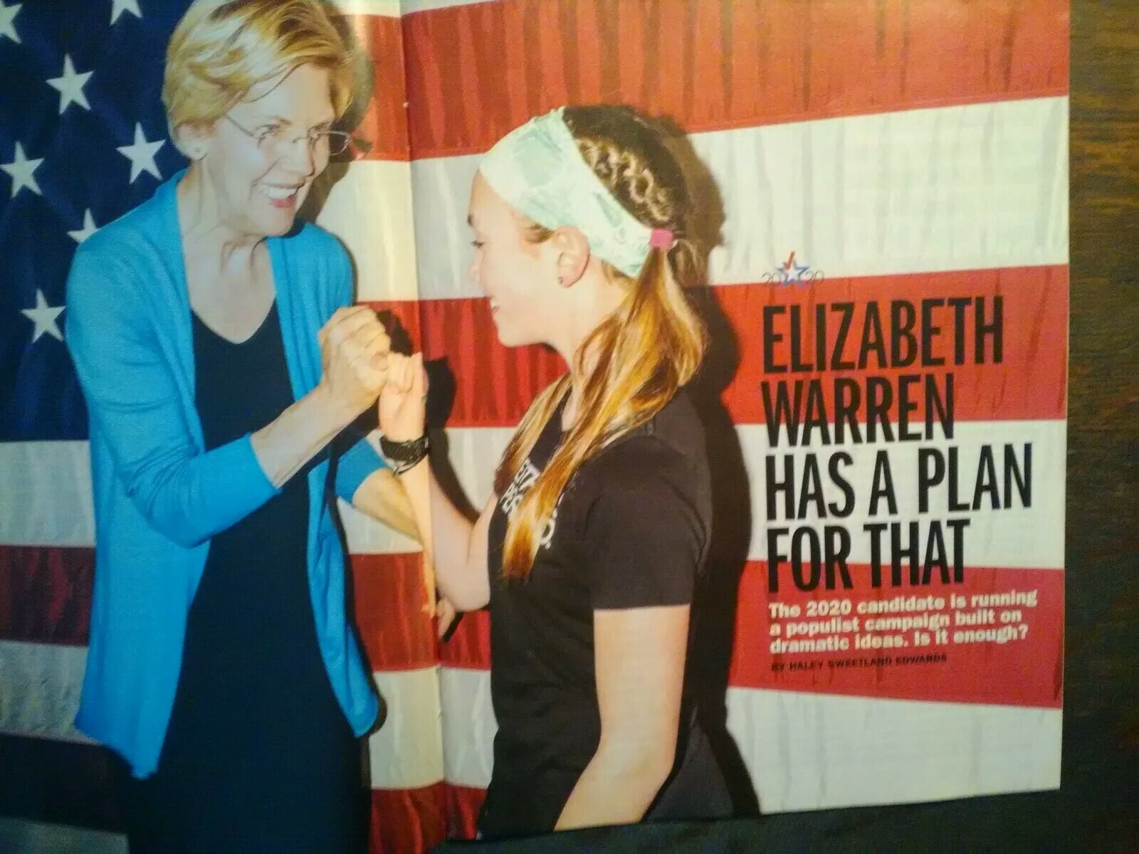 TIME MAGAZINE ISSUE # 05/20 2019 DEMOCRAT ELIZABETH WARREN TIME MAGAZINE