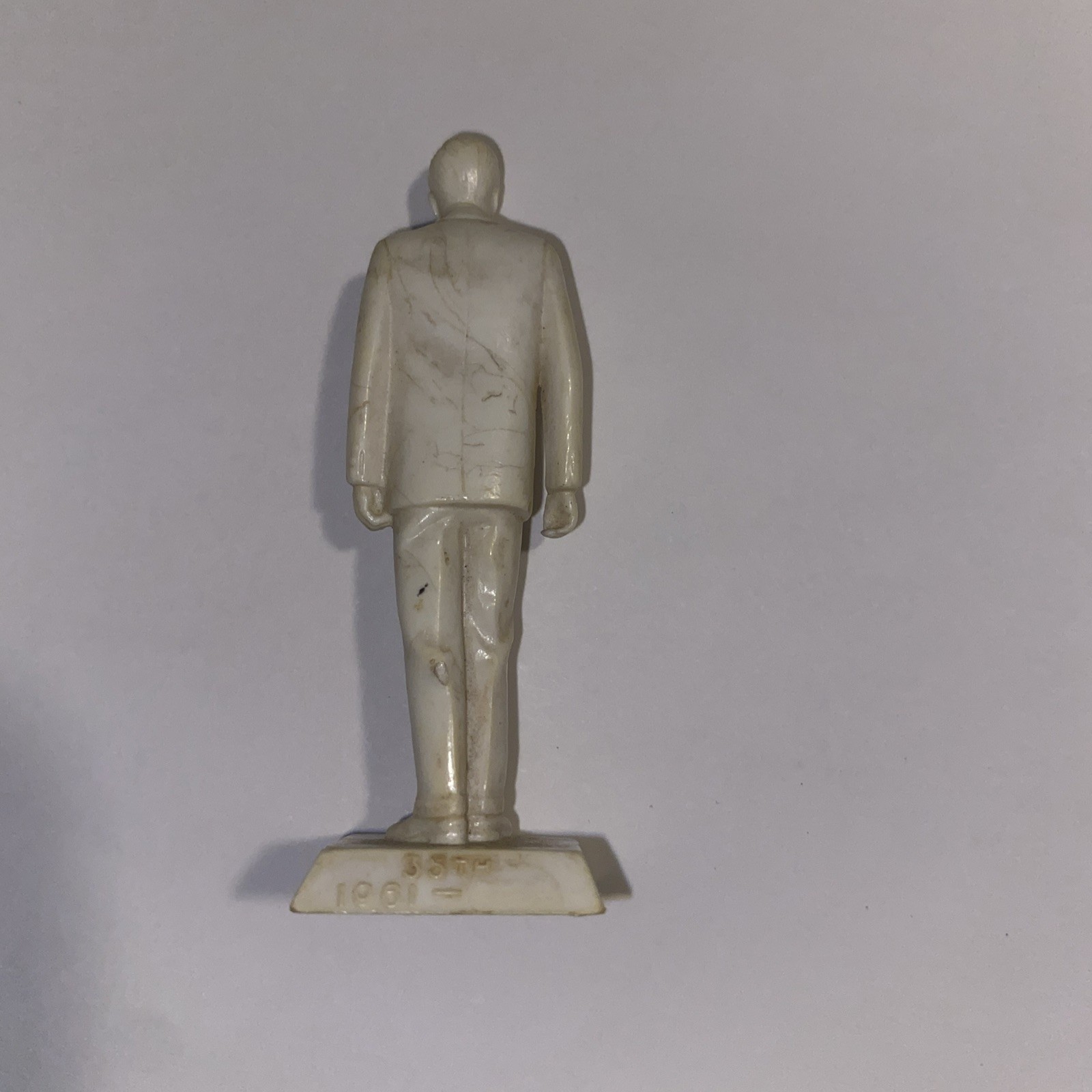 Marx Square Base Kennedy Figure 60mm Hard Plastic Candidate for President NP4