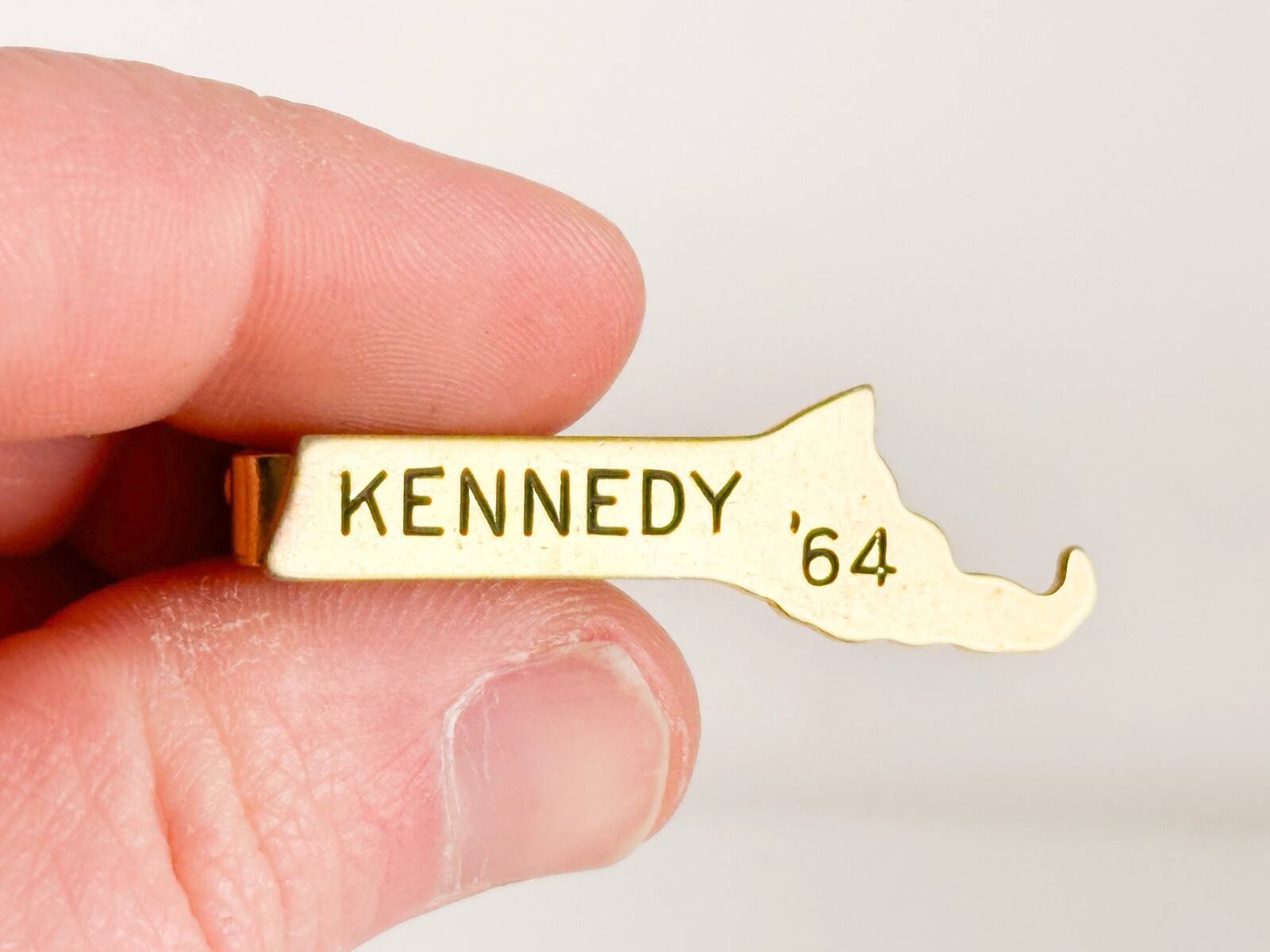Robert F Kennedy RFK 1964 Senate campaign pin button political Tie Bar MAGA