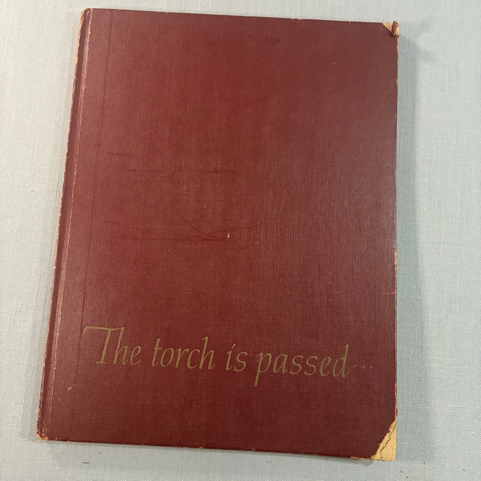 The Torch Is Passed JFK Assassination Associated Press Hardcover Book