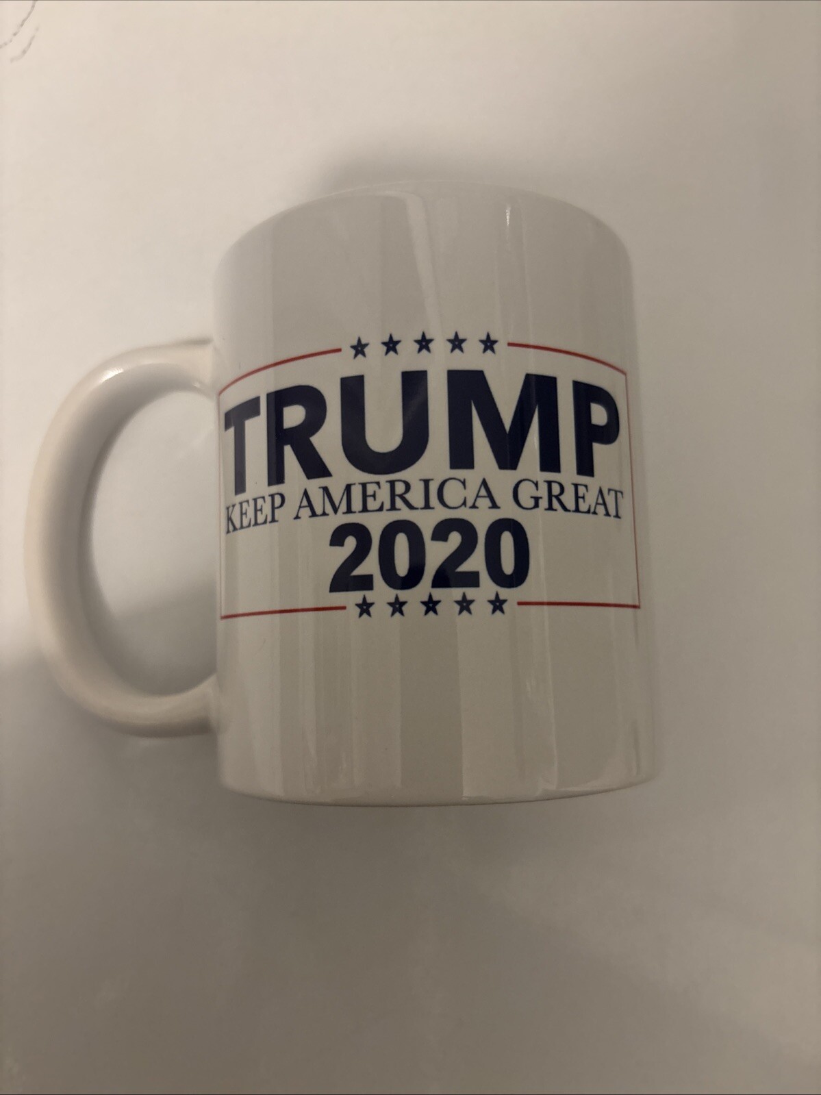 Coffee Mug Donald Trump 2020 “Keep America Great” Collectible Ceramic Cup