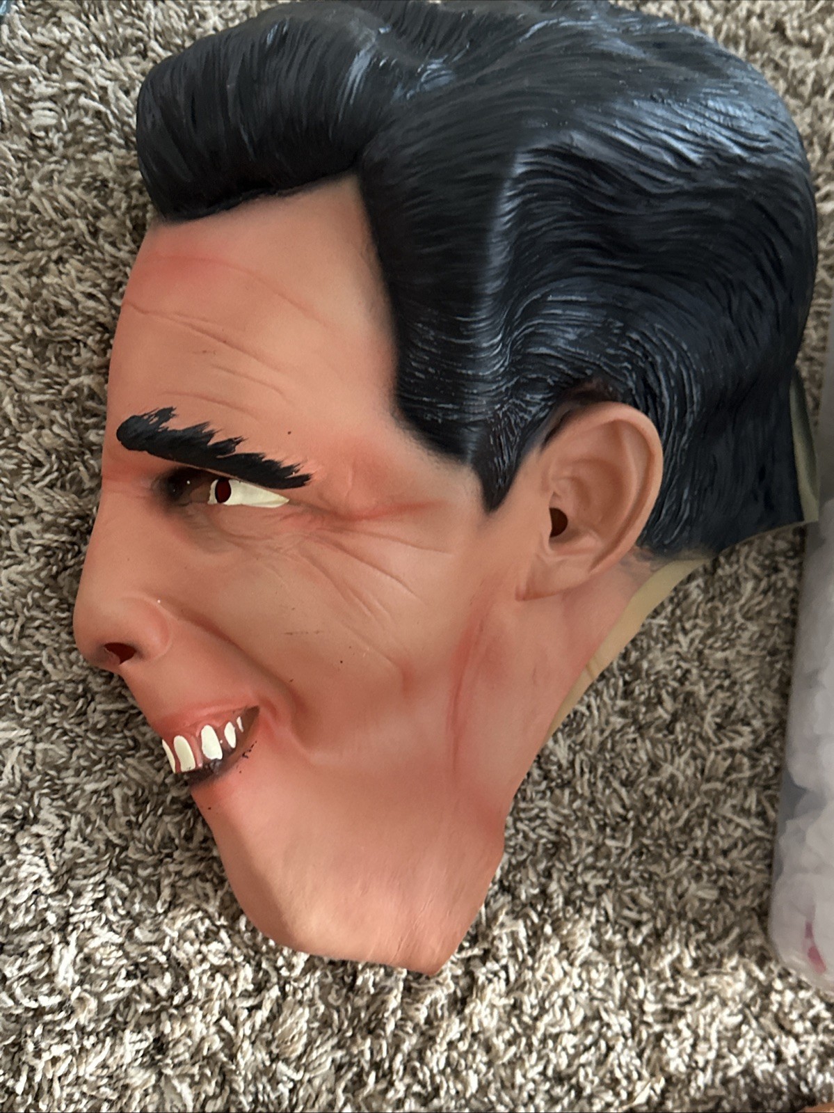 MITT ROMNEY/JOHN KERRY(by Cesar)/BARAK OBAMA FACE MASKS 2 Vinyl 3 Hard Plastic