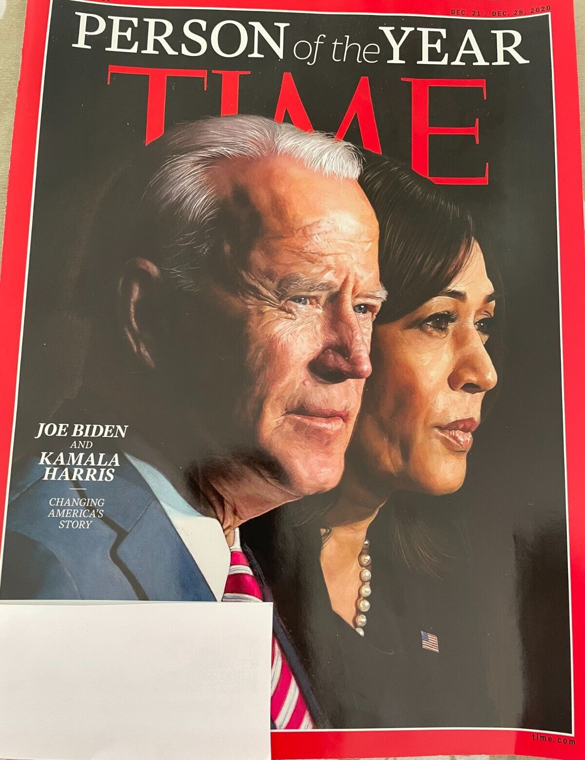 Time Magazine Joe Biden Person Of The Year December 2020 Double Issue