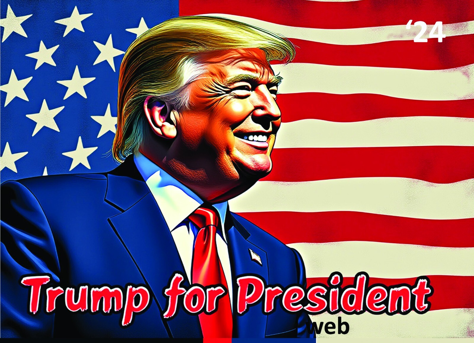 2024 Kamala Harris vs Donald Trump Presidential Campaign Bundle – 3 Cards