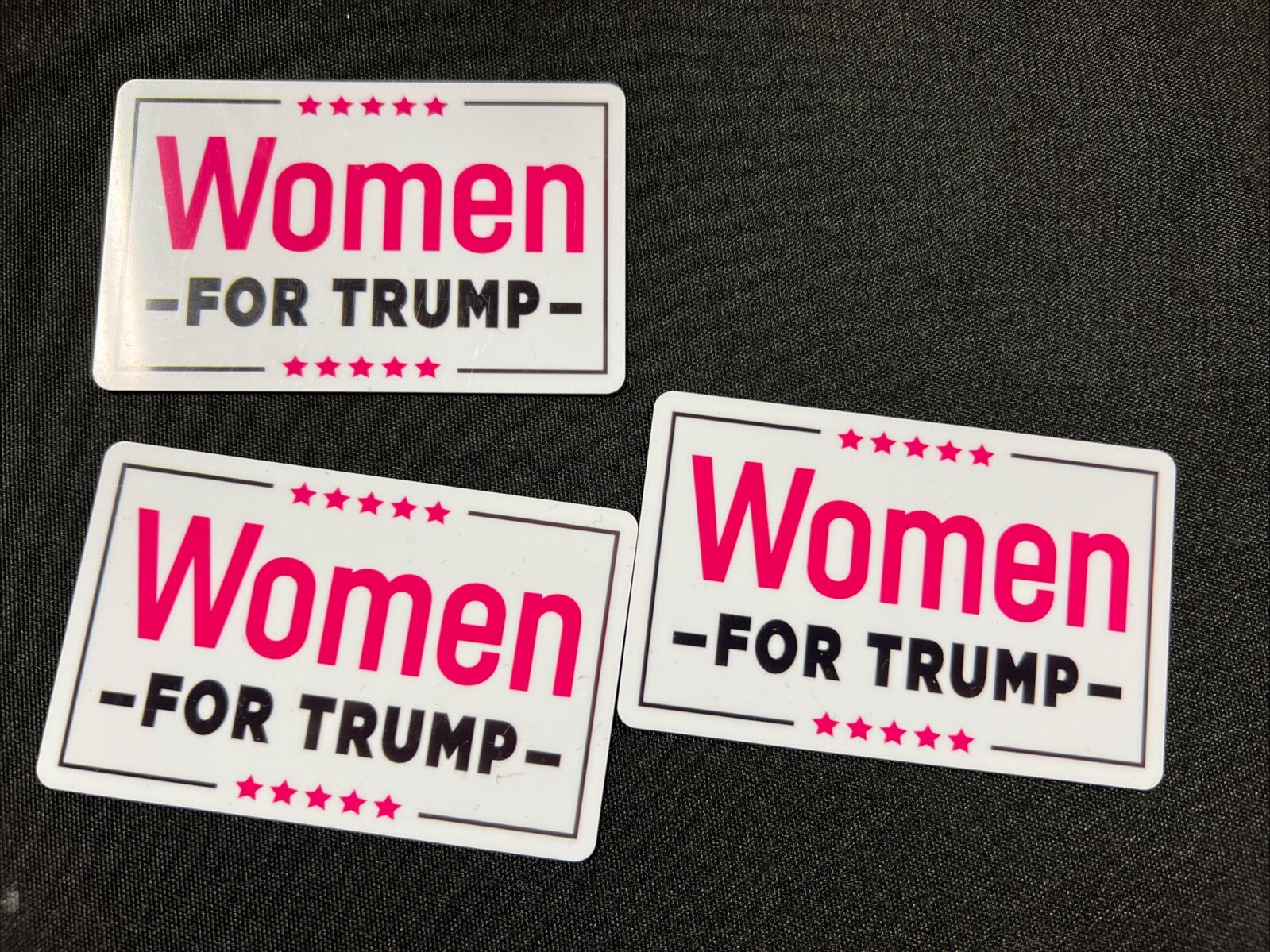 WOMEN FOR TRUMP ID Card Plastic MAGA USA