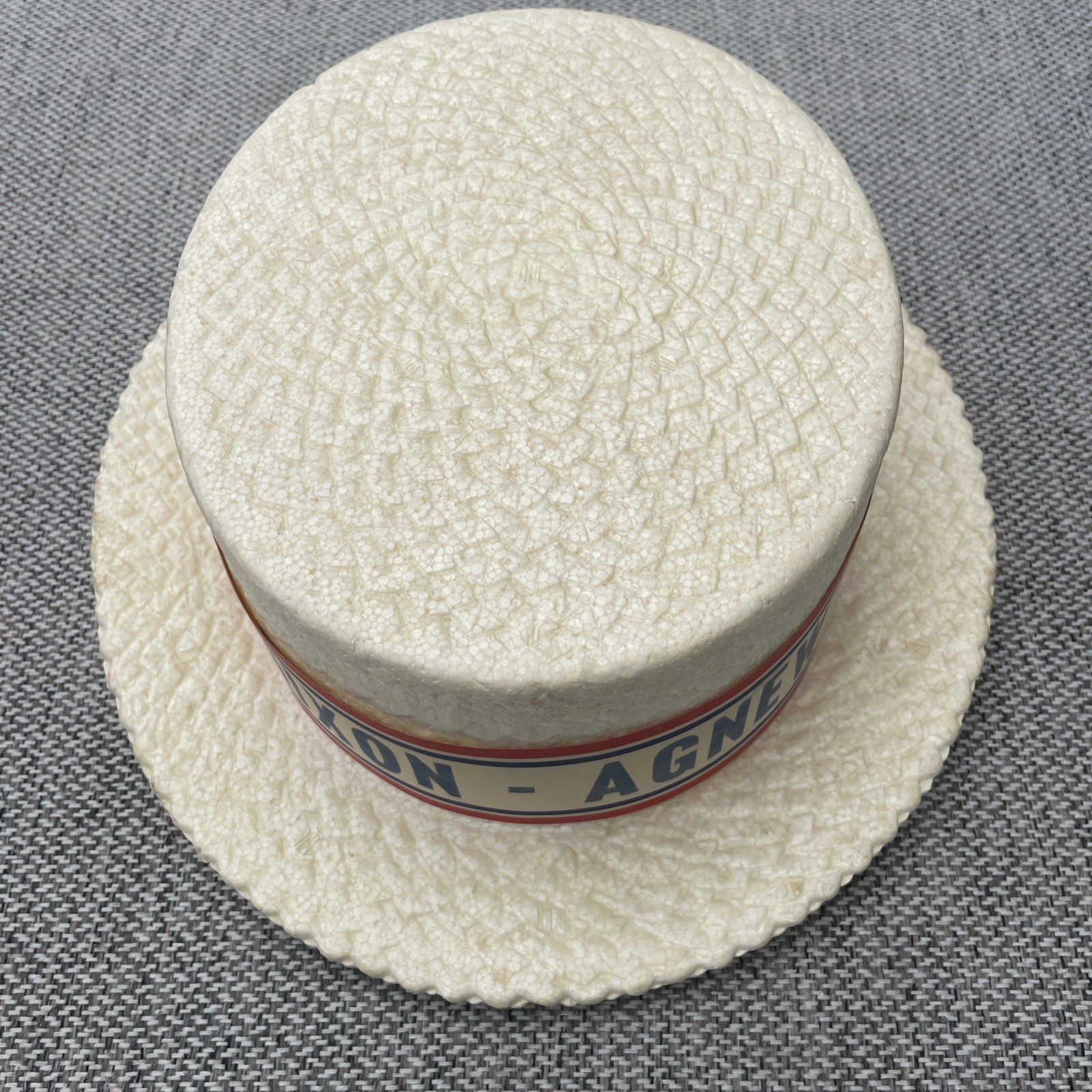Rare Nixon/Agnew Styrofoam Political Campaign Hat President/Vice