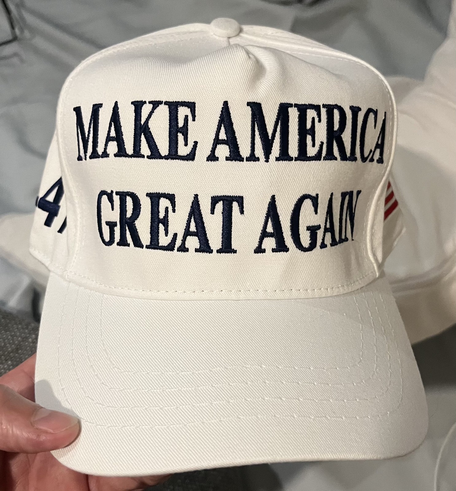 Official Donald J. Trump MAGA – 45-47 – WHITE