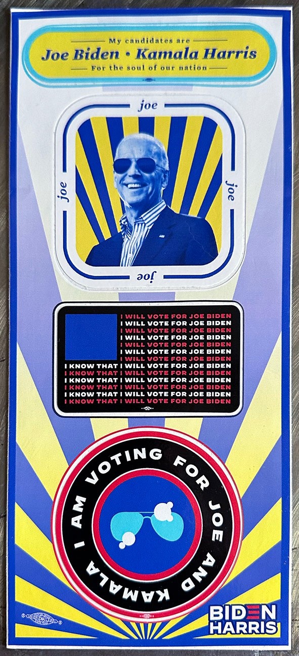 Twelve Joe Biden For President 2020 Official Campaign Bumper Stickers SOME RARE