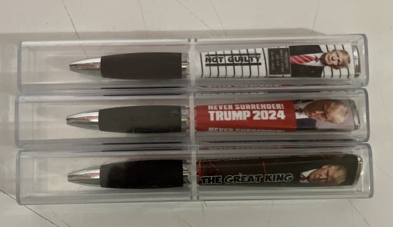 Donald Trump Presidential Pens (3) – Very Nice! – Sealed