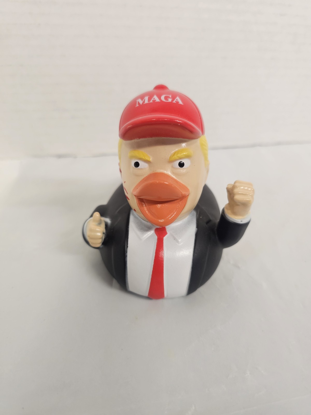 Donald Trump Rubber Duck Bloody EAR Ducking 2024 MAGA Rally Fight President B11