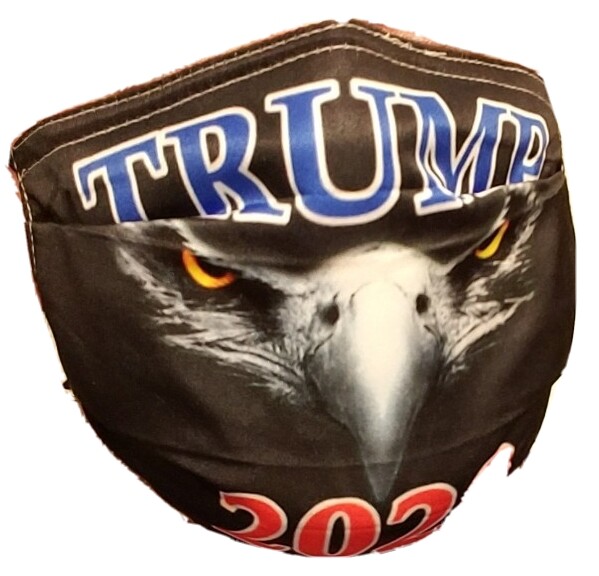 NEW Unisex Donald Trump 2020 Dust Face Shield Covering One Size Adjustable