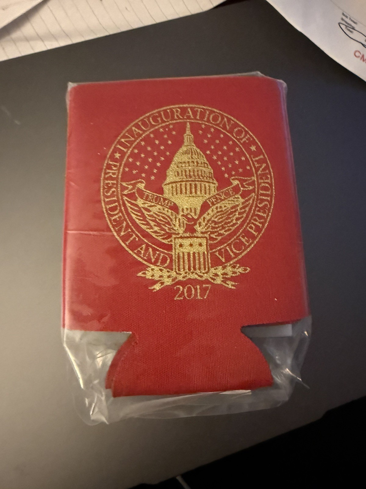 Trump Inauguration 2017 6 Pack Cozies 2 Red, 2 Blue and 2 White