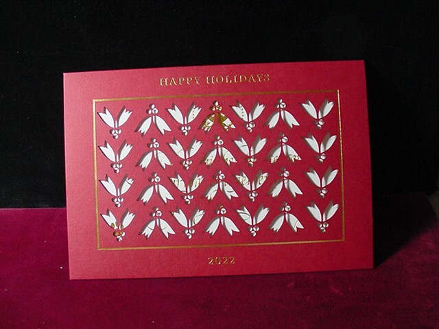 Official White House President Biden Christmas Card 2022+Envelope- Free shipping
