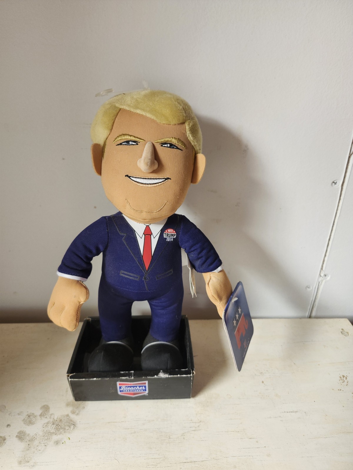 Donald Trump 2016 Bleacher Creature Plush Figure NEW