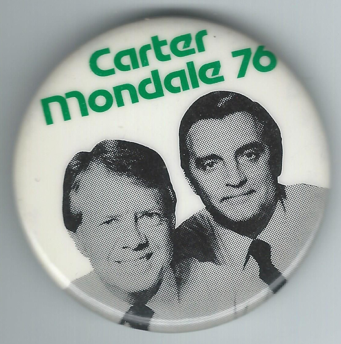 Jimmy Carter Walter Mondale 76 1976 Political Pin 1 3/4″ Pinback