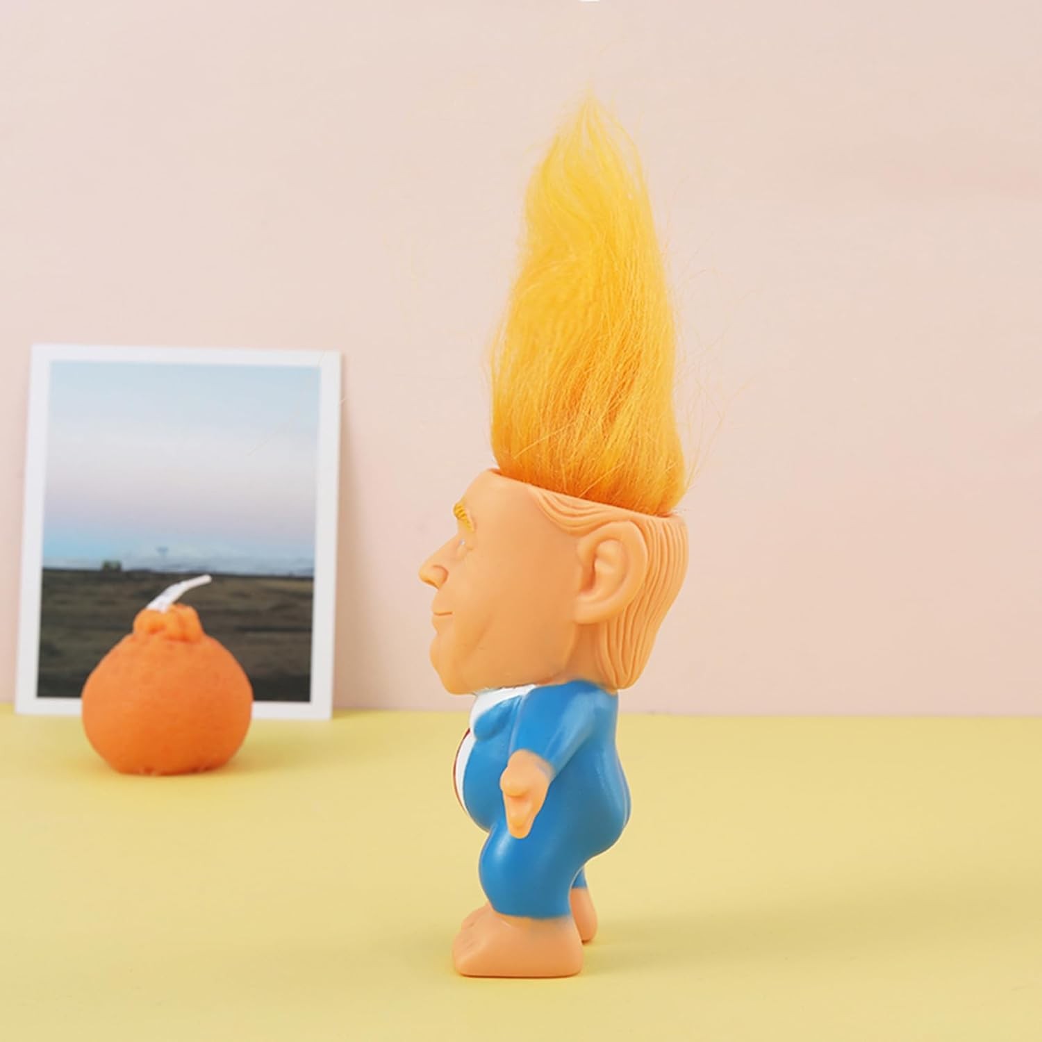 Donald Trump Toys Cute Rubber Troll Doll Toy Trump 2025 Take America Back, Troll