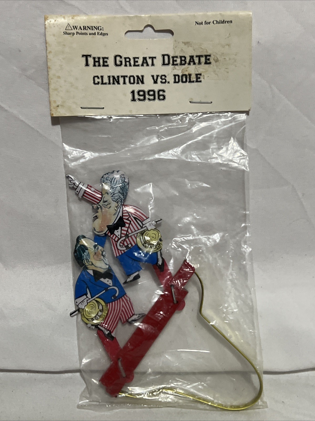 Election Memorabilia – 1996 The Great Debate – Bill Clinton vs. Bob Dole Toy