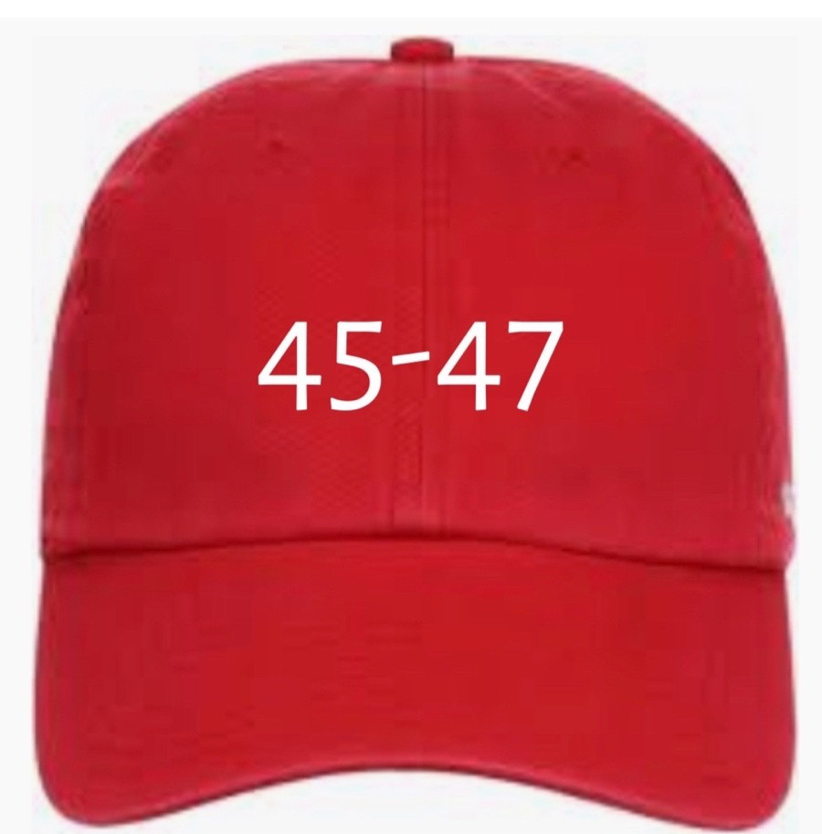 45-47 MAGA hat Make America Great Again Cap President Trump Hat USA