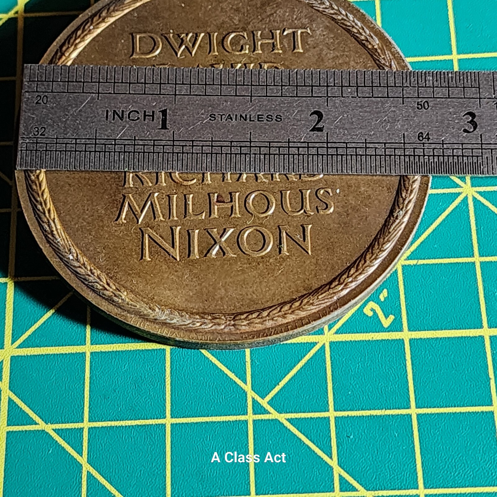 1957 Dwight D. Eisenhower and Richard M. Nixon, Second Inaugural Medal ~ B392