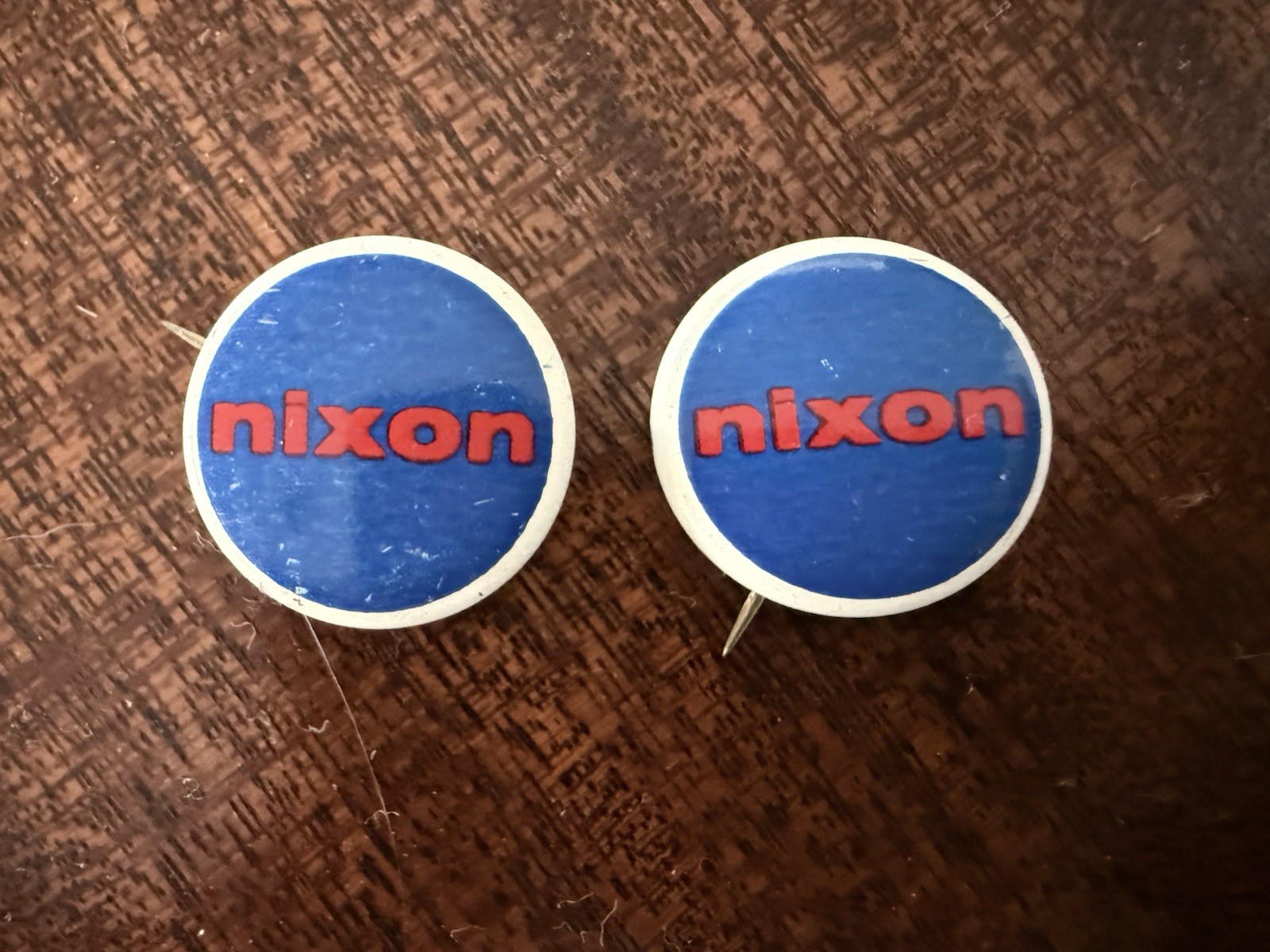 Richard Nixon politcal pins